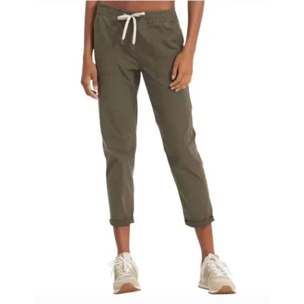Vuori Vintage Ripstop Joggers Olive Green